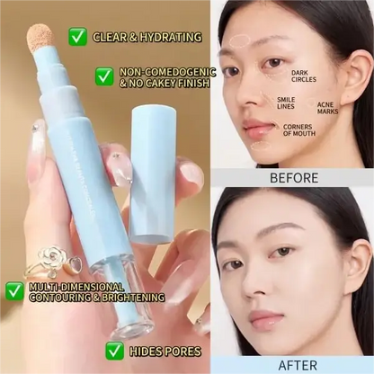 🎁 Buy 1 Get 1 Free ✨ Concealer Stick & Cream – Covers Dark Circles, Blemishes & Marks, Hydrates and Blends Seamlessly