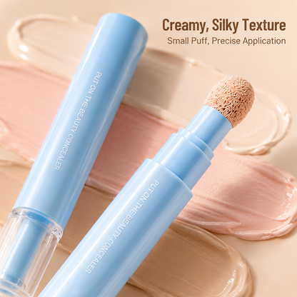 🎁 Buy 1 Get 1 Free ✨ Concealer Stick & Cream – Covers Dark Circles, Blemishes & Marks, Hydrates and Blends Seamlessly