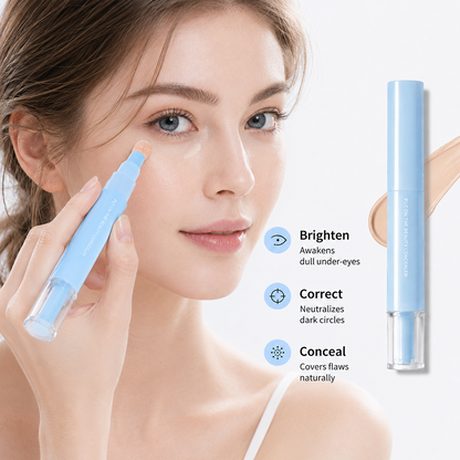 🎁 Buy 1 Get 1 Free ✨ Concealer Stick & Cream – Covers Dark Circles, Blemishes & Marks, Hydrates and Blends Seamlessly