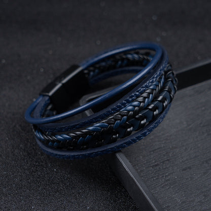 Leather men's bracelet – rugged, stylish, and timeless (Buy one, get one free)