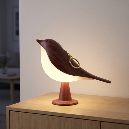 Cora – Cordless Bird Lamp with Touch Dimming