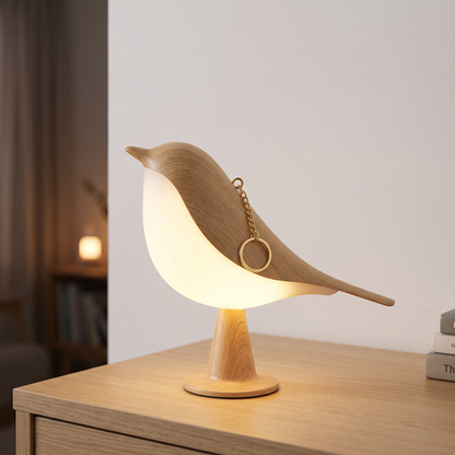 Cora – Cordless Bird Lamp with Touch Dimming