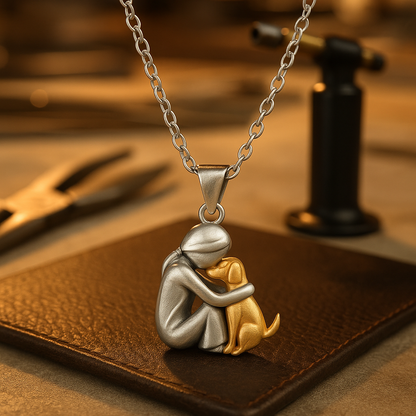 Heart pendant “Eternal Friendship” – symbol of the love between humans and dogs
