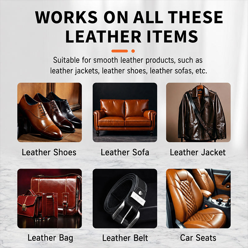 Leather Color Restorer for Shoes, Bags, and Furniture – 1.06 oz
