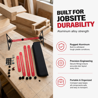 Multi-Function Woodworking Marking Tool Kit – Measure, Lock & Mark
